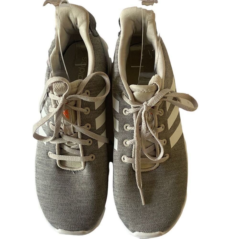 Adidas Sneakers‎ Women's 6.5 Gray Cloudfoam White 3 Striped
